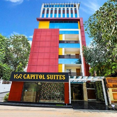 Kvr Capitol Suites Vijayawāda Exterior foto